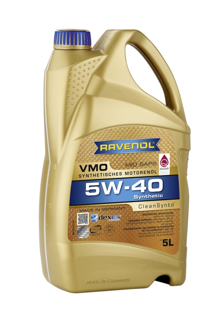 Ravenol VMO 5W-40 täyssynt 5L
