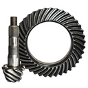 kronhjul och pinion 4.10 fram + monteringsdelar
