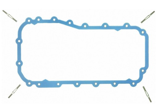 Jeep Wrangler V6 3.8 l Oil Pan Gasket