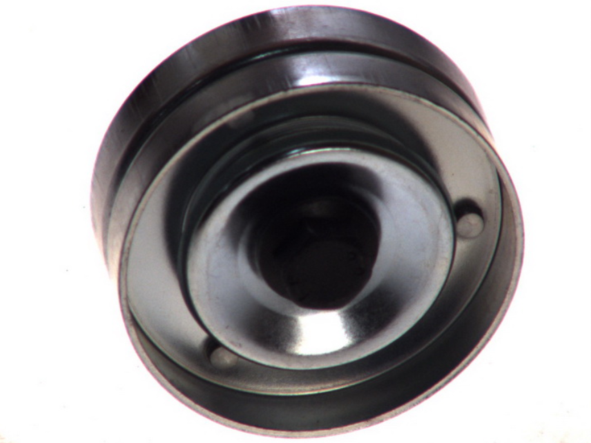 Serpentine belt idler