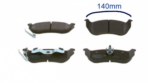 bromsklossar Kit