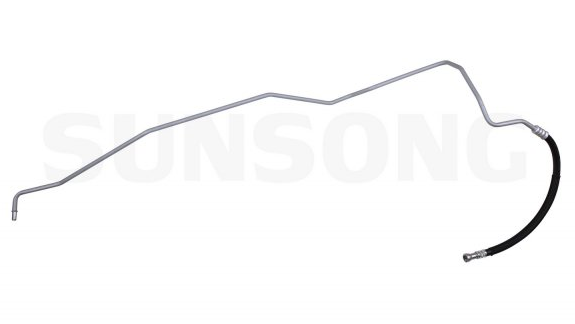 Växellåda kylnings rör nedre