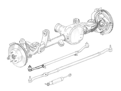 DRAG LINK END RIGHT