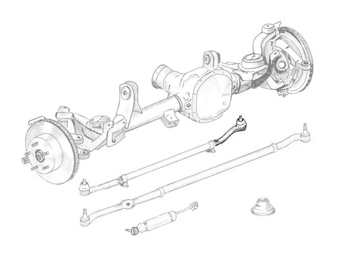 DRAG LINK END LEFT