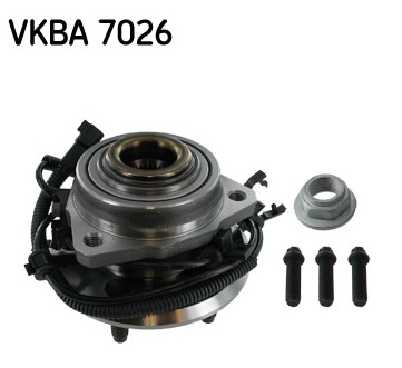 WHEEL HUB AND BEARING, LEFT FRONT, ABS MODEL