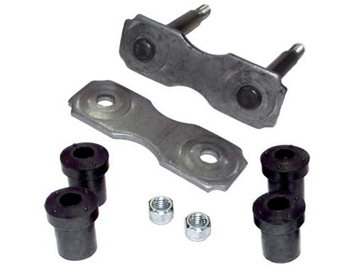 Shackle + Bushing Kit CJ Front 1-side