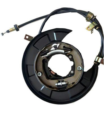 Brake  Plate Rear w. hand brake RH
