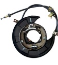 Brake  Plate Rear w. hand brake RH