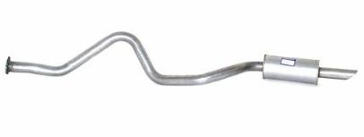 Single Tailpipe and Silencer Classic V8