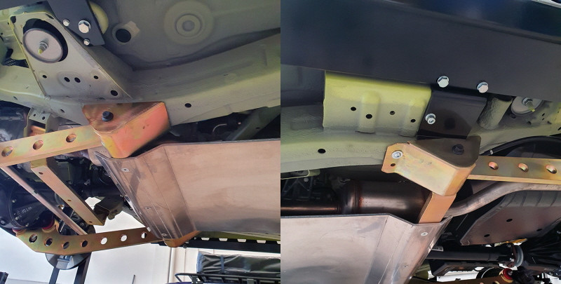 Skidplate for Radius and Trailing Arms