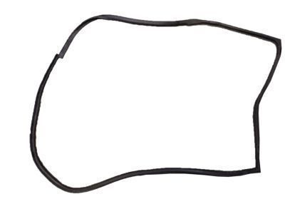 Front left door rubber seal