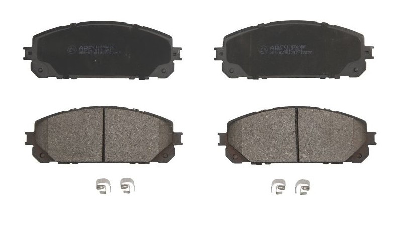 Bromsklossar serie, fram, Jeep
