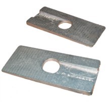 Caster Shim lehtijouselle 2.5 astetta