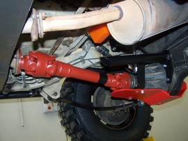 fram dubbelkors Suzuki SAMURAI