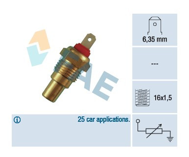 Coolant Temperature Sensor 1-Pin