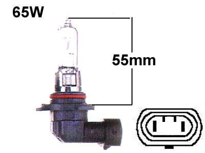 Light Bulb HB3 AU-LITE 12V 65W
