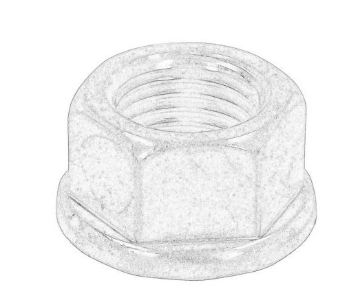 Mutter för Camber-justeringsbult