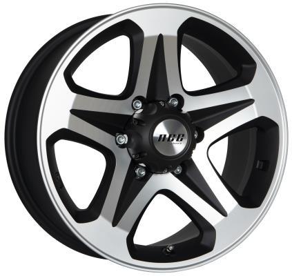 ACC AVENGER SATIN BLACK / MACHINED FACE 8x17 6/139.7 ET25 CB110.1