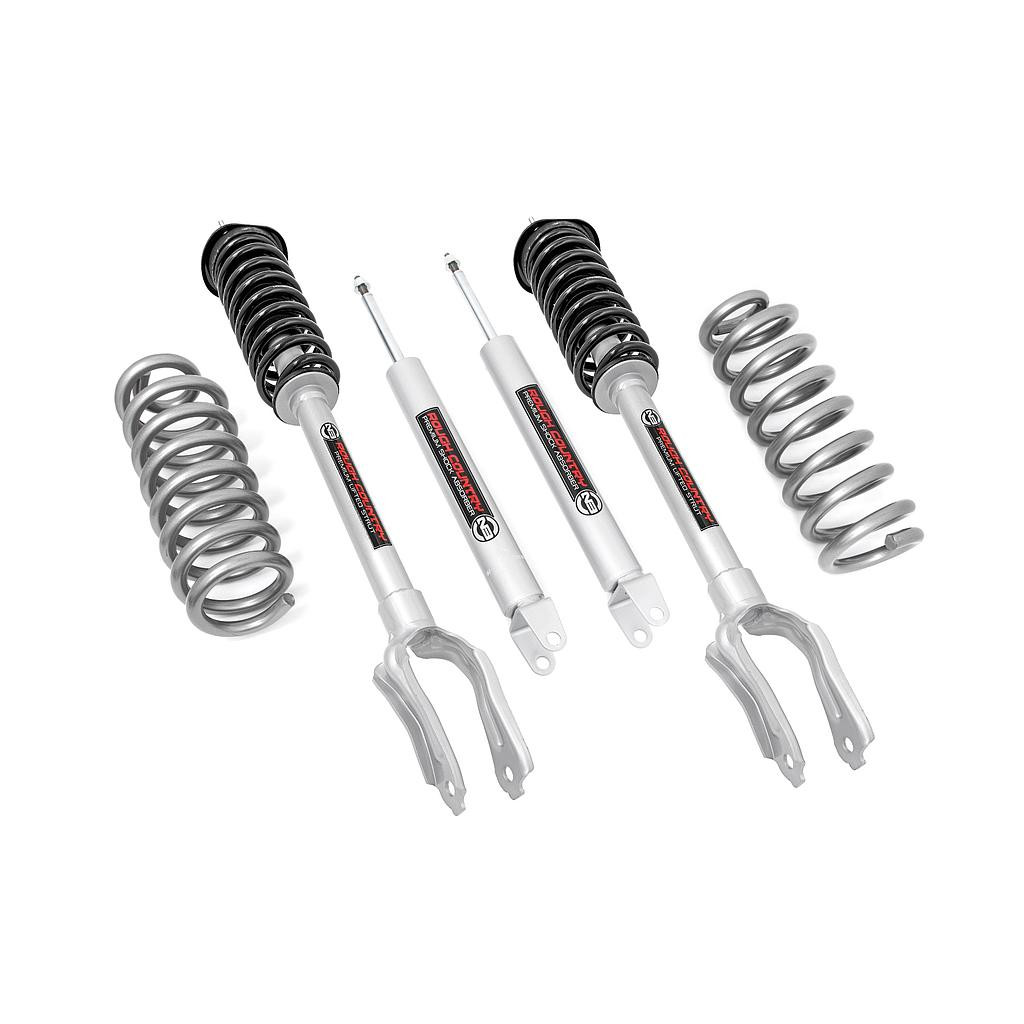 2.5 INCH LIFT Kit | N3 fjäderbenS | Jeep GRAND CHEROKEE 4WD (2011-2015)