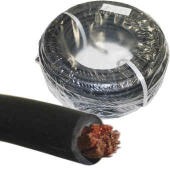 Kabel, 35 mm^2, svart