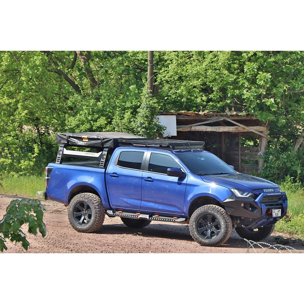 Front steel bumper