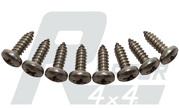 Front Grille Screw S/S Kit
