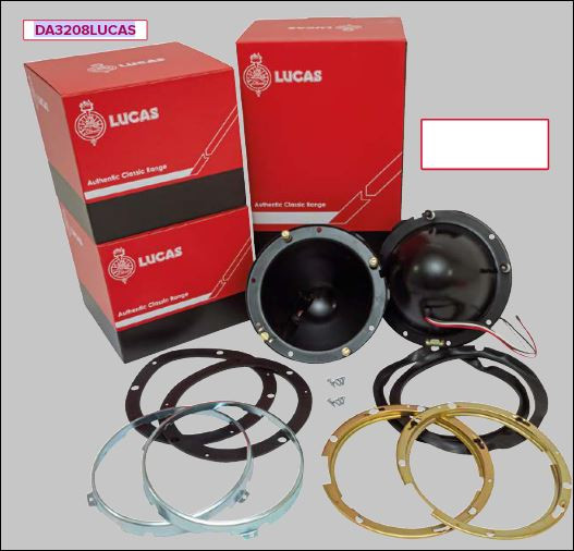 framlyckta fäste e Kit stål (Lucas)