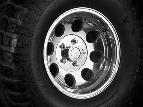 DuraTrail Polerad aluminium fälg 8x15 ET-20