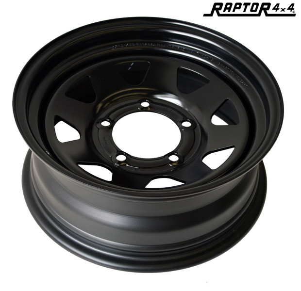 Dotz Dakar fälg, 6X15 ET 0, svart