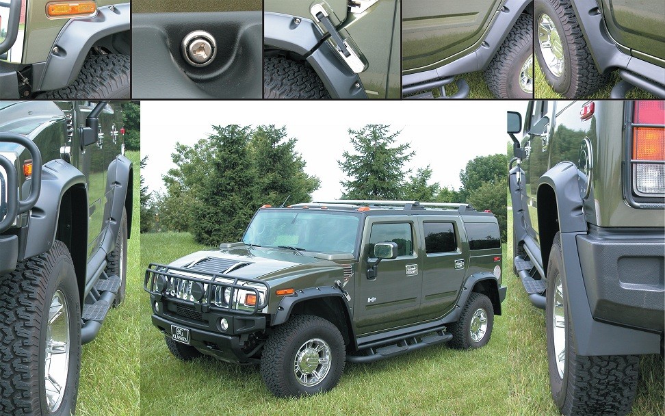 HummeR H2 Pocketstyle Skärmbreddare 4"