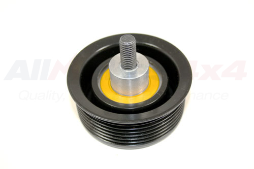 Serpentine belt idler