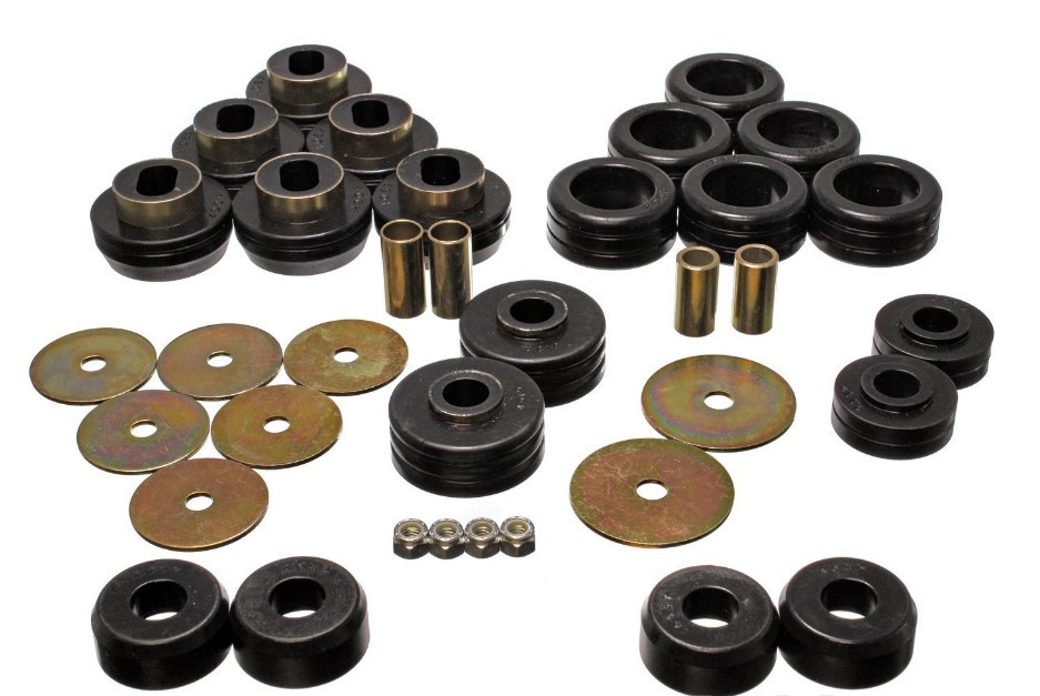 Bodymount bushing Kit PU Black Blazer 81-91