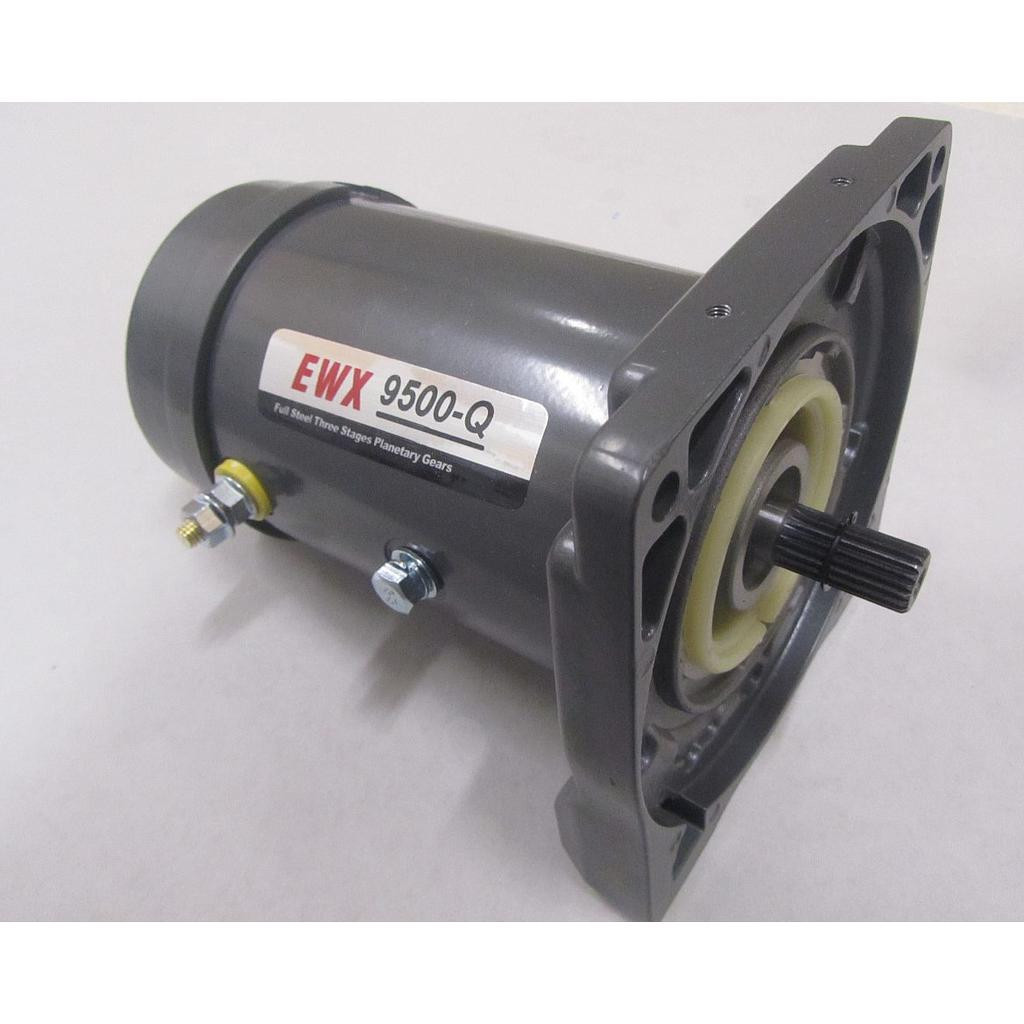 Motor For EWX9500Q, includes plate, 12 V