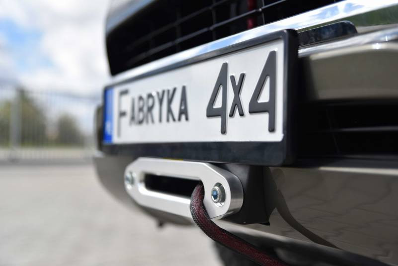 Hidden Winch Mount, Hilux 2020-