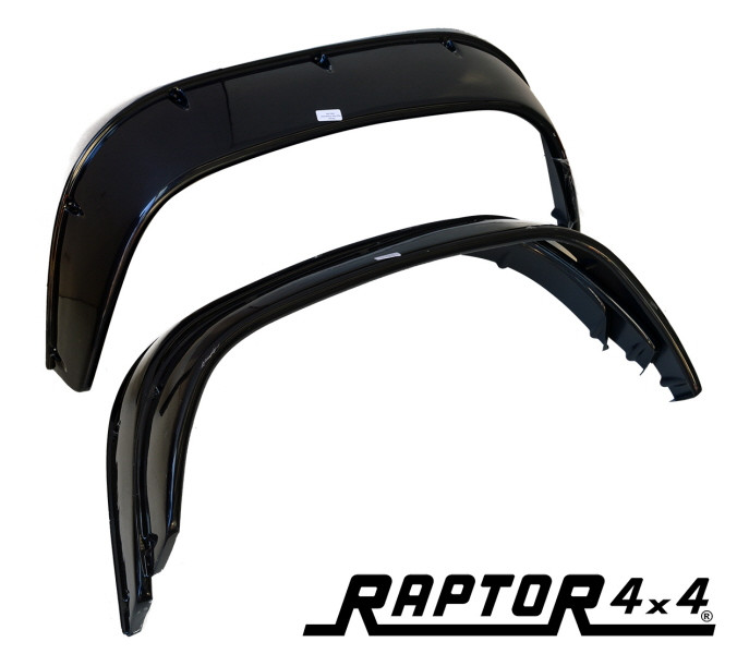 skärmbreddare Kit 17 CM glansig för  defender