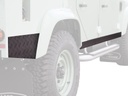 Land Rover Defender 110 (1983-2016) Tröskelskydd / Svart - av Front Runner