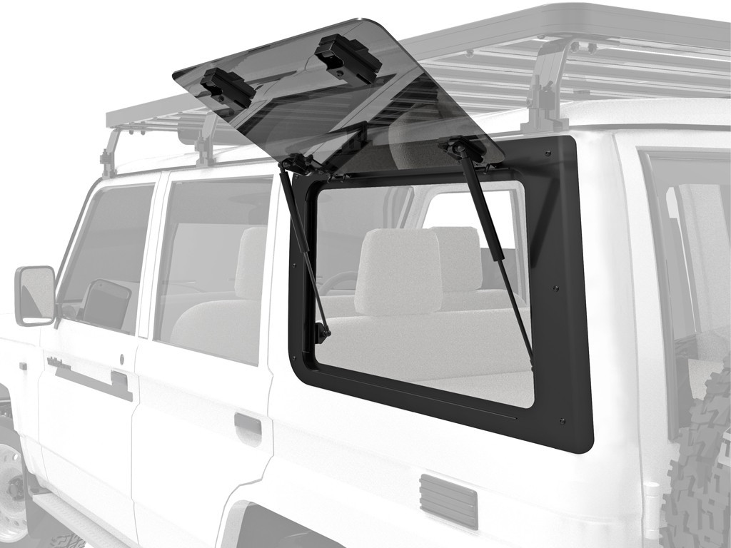 Toyota Land Cruiser 76 Gullwing fönster / vänster sida glas - av Front Runner