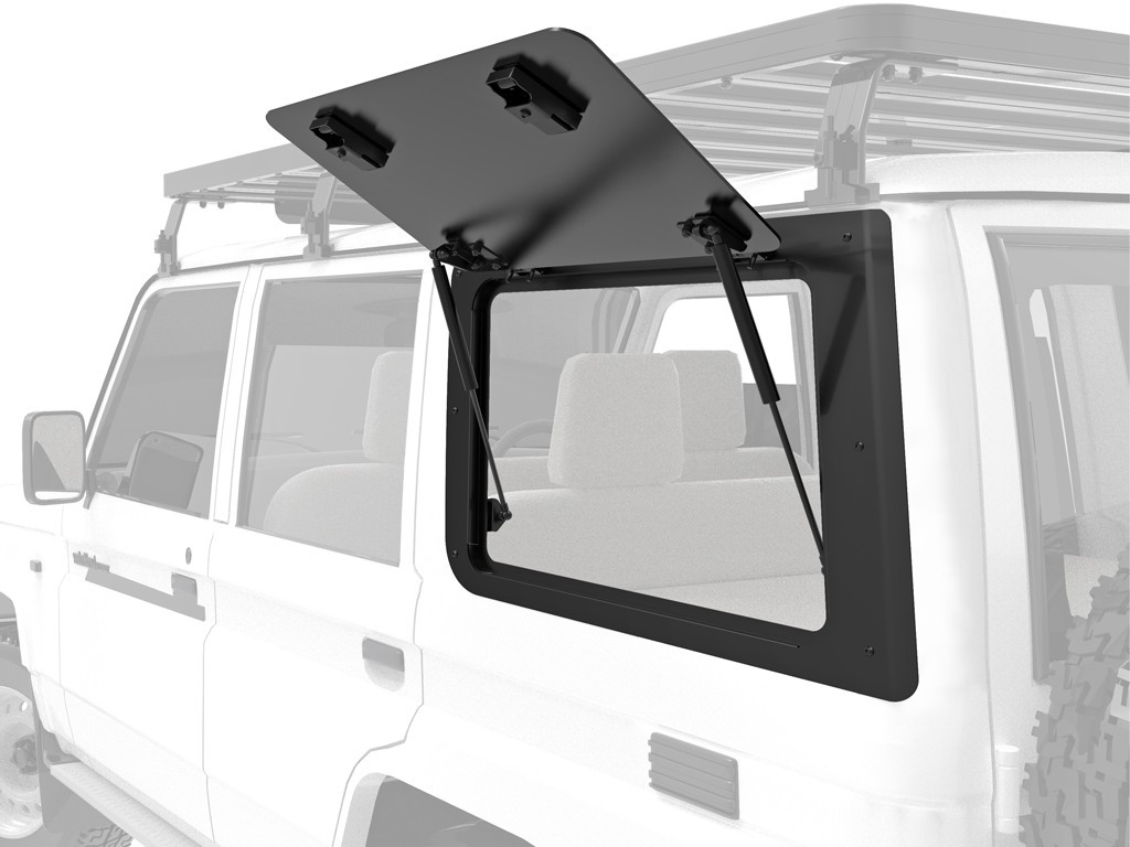 Toyota Land Cruiser 76 Gullwing fönster / vänster sida aluminium - av Front Runner