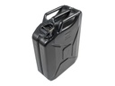 20l Jerry Can - Svart stålfinish