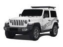 Jeep Wrangler JL 2 Door (2018-Current) Extreme Slimline II 1/2 tak räckessats - av Front Runner