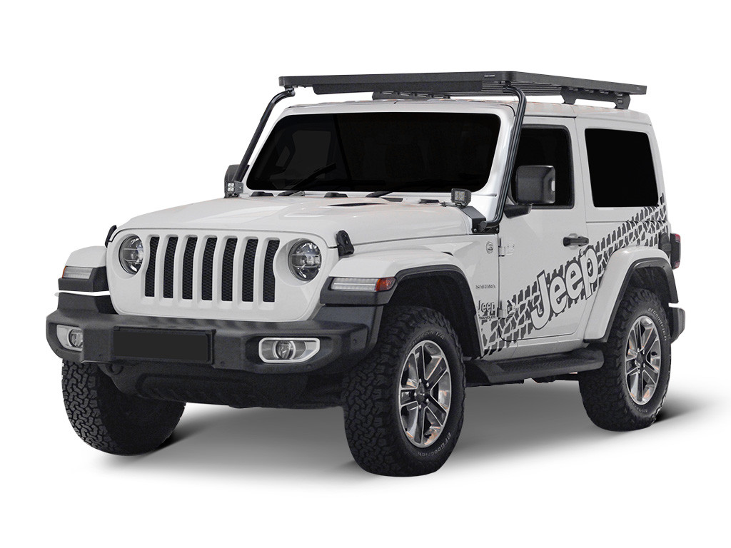 Jeep Wrangler JL 2-ovinen Mojave/Diesel (2018-nykyinen) Extreme Slimline II kattotelinesarja - Front Runner