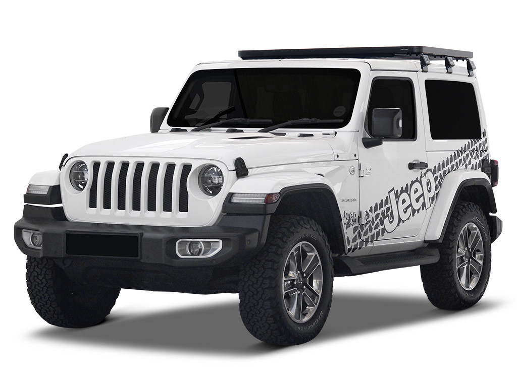 Jeep Wrangler JL 2-ovinen (2018-nykyinen) Slimline II 1/2 -kattotelinesarja - Front Runner