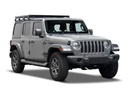Jeep Wrangler JL 4 Door (2018-Current) Slimline II 1/2 Roof Rack Kit - by Front Runner