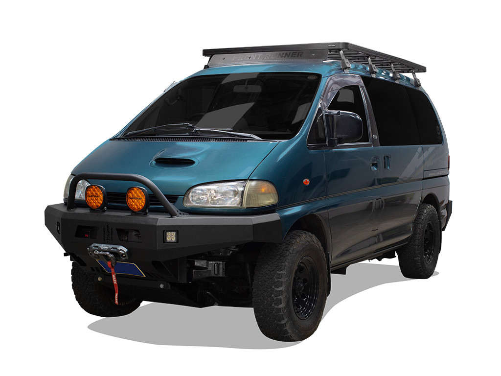 Mitsubishi Delica Space Gear L400 (1994-2007) Slimline II tak räckessats - av Front Runner