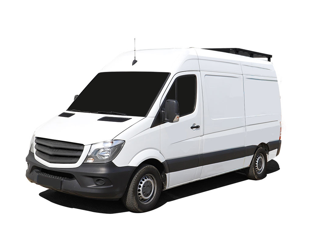 Mercedes Benz Sprinter 128in/144in/170in / L1/L2/L3 / SWB/MWB/LWB Axelavstånd (2006-Current) Slimline II 1/4 tak räckessats