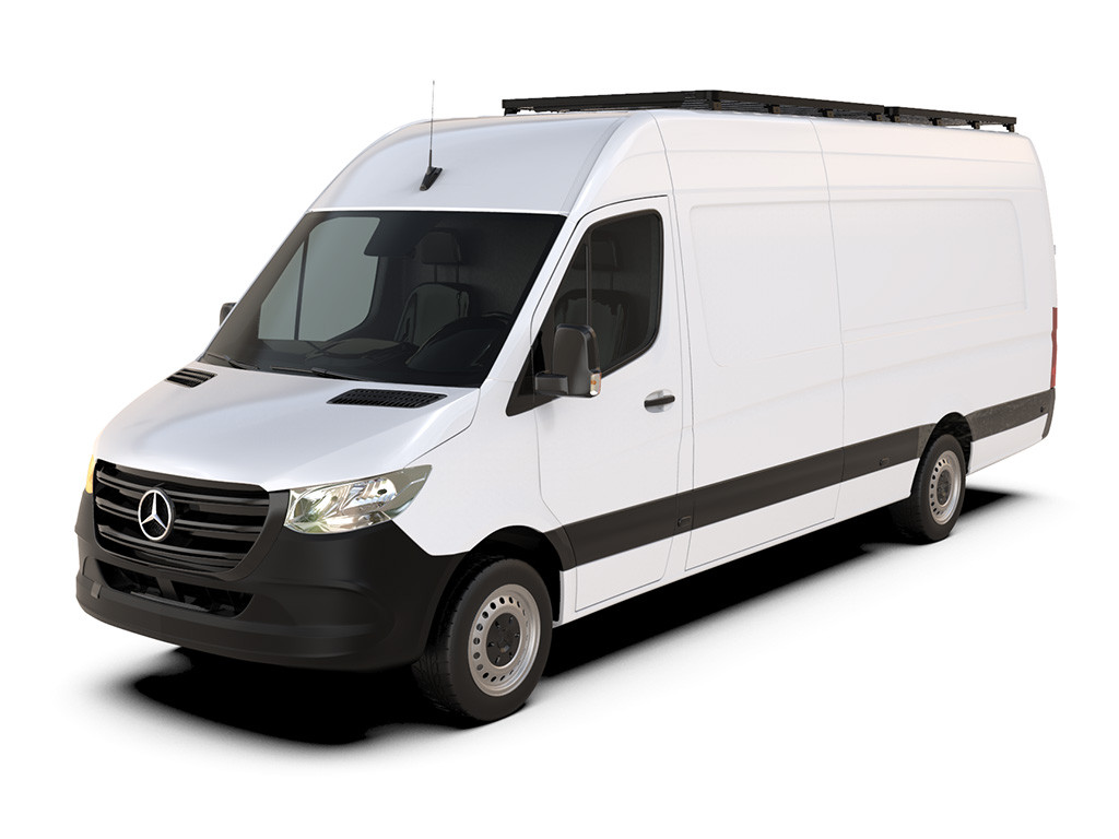 Mercedes Benz Sprinter 170in/L3/LWB Wheelbase w/OEM Tracks (2006-Current) Slimline II Roof Rack Kit / Tall - by Front Runner
