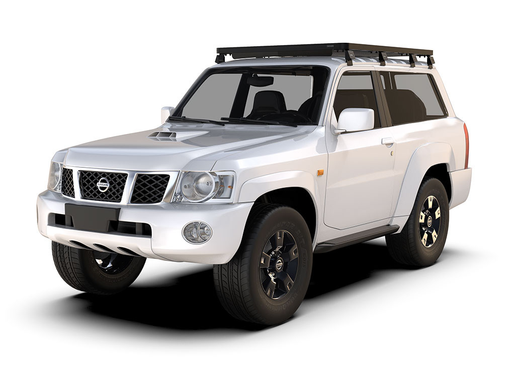 Nissan Patrol Y61 3-dörrars (1998-2010) Slimline II tak räckessats - av Front Runner