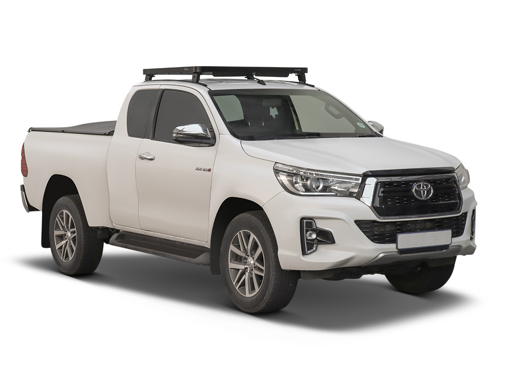 Toyota Hilux Revo Extra Cab (2016-nykyinen) Slimline II -kattotelinesarja - Front Runner