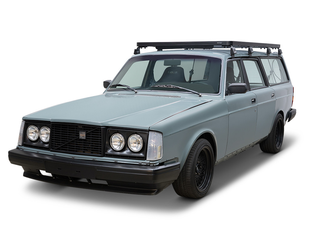 Volvo 200-serien 4-dörrarsvagn (1974-1993) Slimline II tak räckessats - av frontrunner