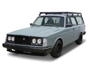 Volvo 200-serien 4-dörrarsvagn (1974-1993) Slimline II tak räckessats - av frontrunner